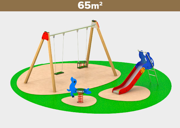 Playground equipment ,Play areas ,M65C M65C play area