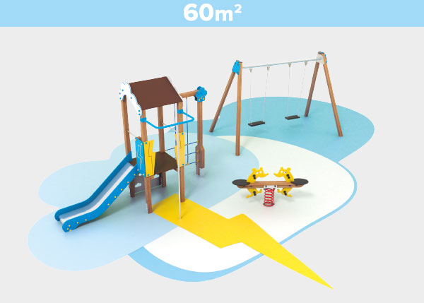Playground equipment ,Play areas ,TK60B TK60B play area
