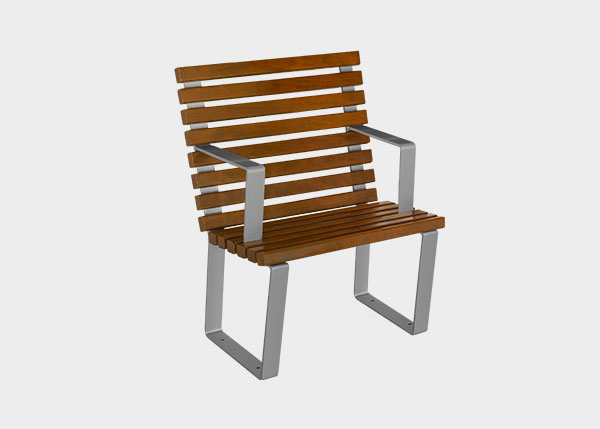Site Furnishing ,Benches ,UB12S Chair Egeo