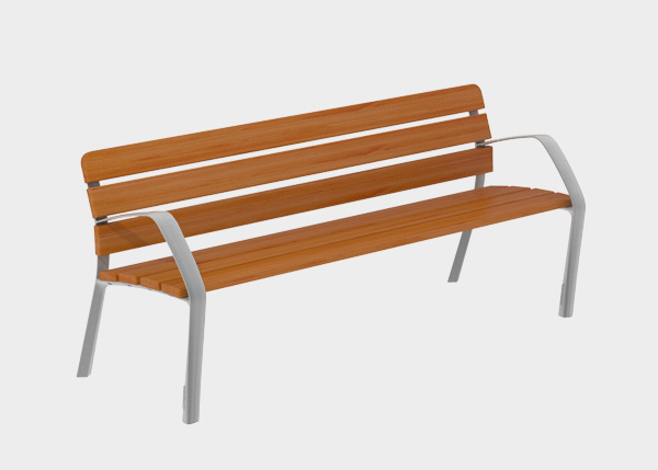 Site Furnishing ,Benches ,UB2A BCN21 LUXE bench