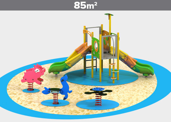 Playground equipment ,Play areas ,ALUMINIO6 Aluminio 6 play area