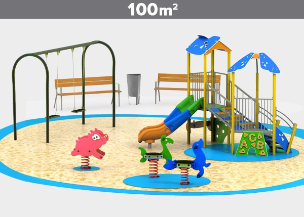 Playground equipment ,Play areas ,ALUMINIO7 Aluminio 7 play area