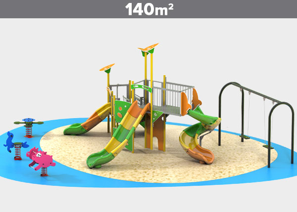 Playground equipment ,Play areas ,ALUMINIO9 Aluminio 9 play area
