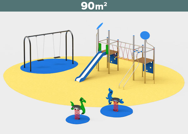 Playground equipment ,Play areas ,INOX4 Inox 4 play area