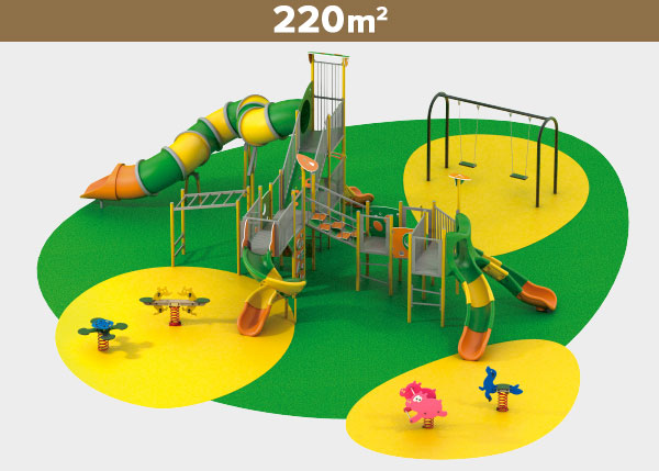 Playground equipment ,Play areas ,M220 M220 play area