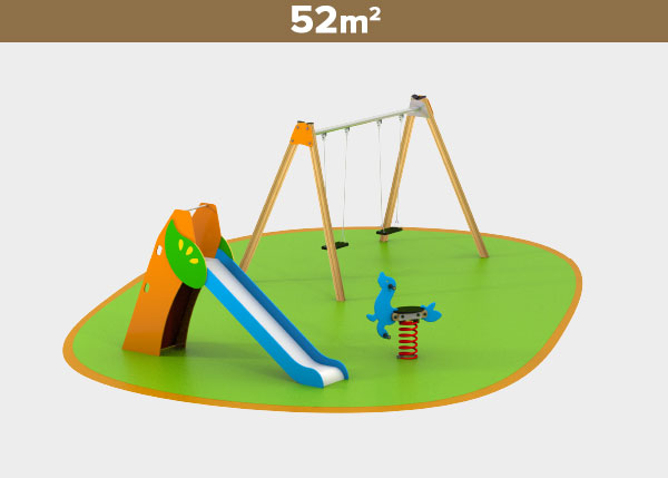 Parques  infantiles ,Áreas de juego ,M52 Área de juego M52