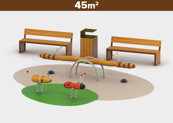 Playground equipment ,Play areas ,ROBINIA1 Robinia 1 play area