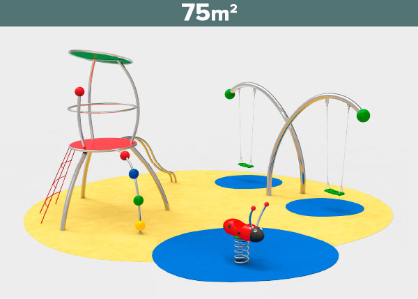 Playground equipment ,Play areas ,ST75 ST75 play area