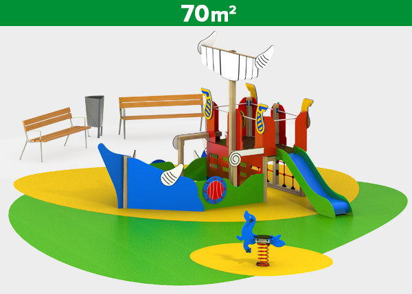 Playground equipment ,Play areas ,VIKING1 Viking 1 play area