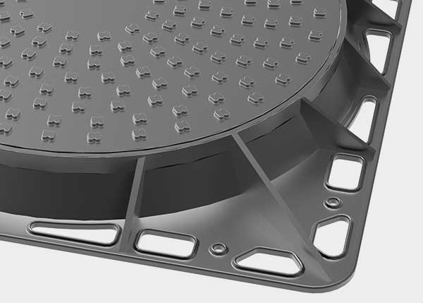 Covers and grates for sewage, manhole covers, cast iron, channels and sumps , Round Manhole Covers , TP3K85 Andri , 