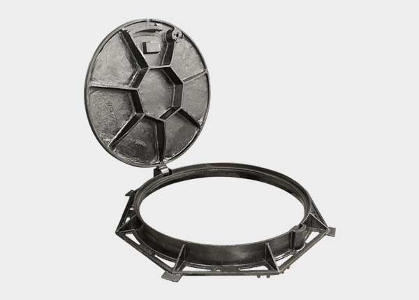 Covers and grates for sewage, manhole covers, cast iron, channels and sumps , Round Manhole Covers , TP460 Dex , 