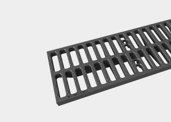 Covers and grates for sewage, manhole covers, cast iron, channels and sumps , Grates , TRC Cortaaguas , 