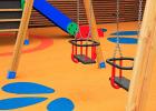 Parques infantiles con columpios, toboganes y juegos infantiles , Columpios , PCL5 Columpio Clok Cuna , 