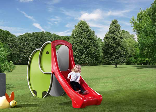 Playgrounds with slides, swings and children's games , Slides , PTB3 Ray Slide , 