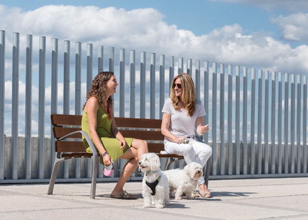 Street furniture with benches, litter bins, bollards, planters and equipment , Benches , UB2 BCN21 bench , BCN21, the bench par excellence of the Urban Furniture range.