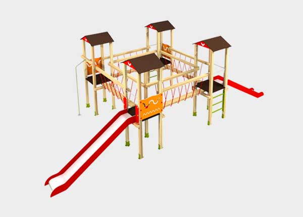 Playground equipment ,Indi Line ,PCI3 Topanga