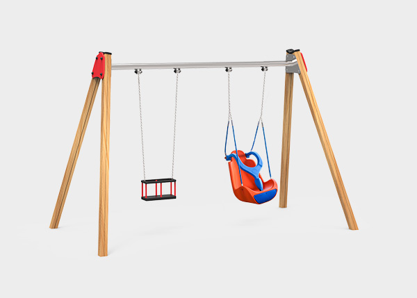 Playground equipment ,Swings ,PCL14 Clok Acces Cuna swing
